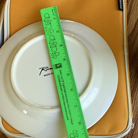 π SIROP DE CITRON or APRICOT PLATE Rosanna Retired 8β POP ART FUNKY DECOR - Picture 4 of 16